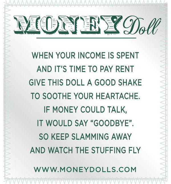 MONEY STRESS DOLL